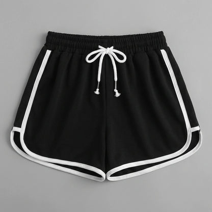 2026 Summer New Women Outdoor Sports and Fitness Shorts Korean Edition Sexy High Waist Yoga Casual Wide Leg Home Sleepers — variant_front